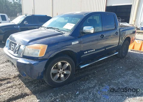2010 Nissan Titan Se из США, поврежденный, VIN 1N6BA0ED2AN316910